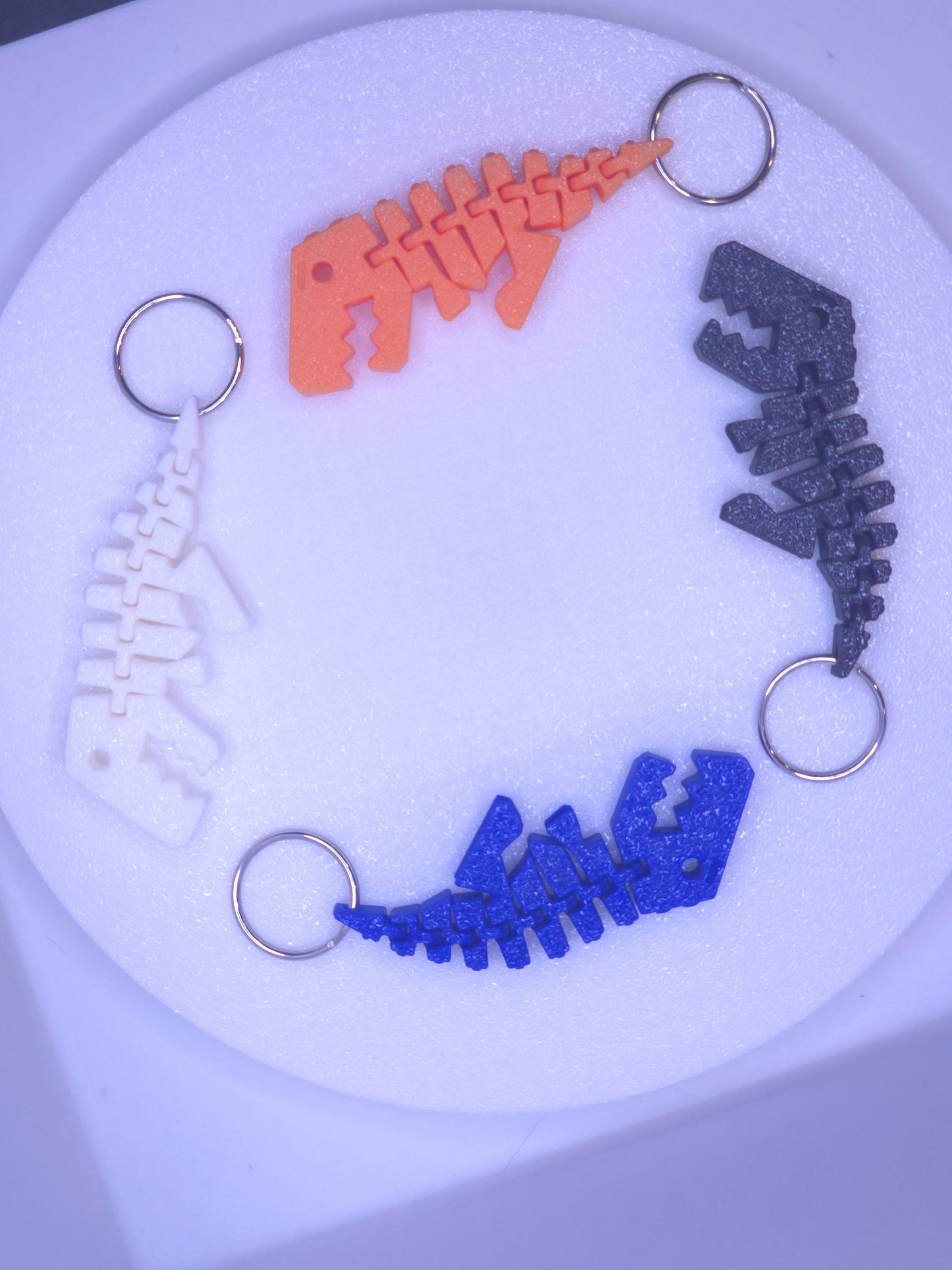 Flexi Rex Keychain